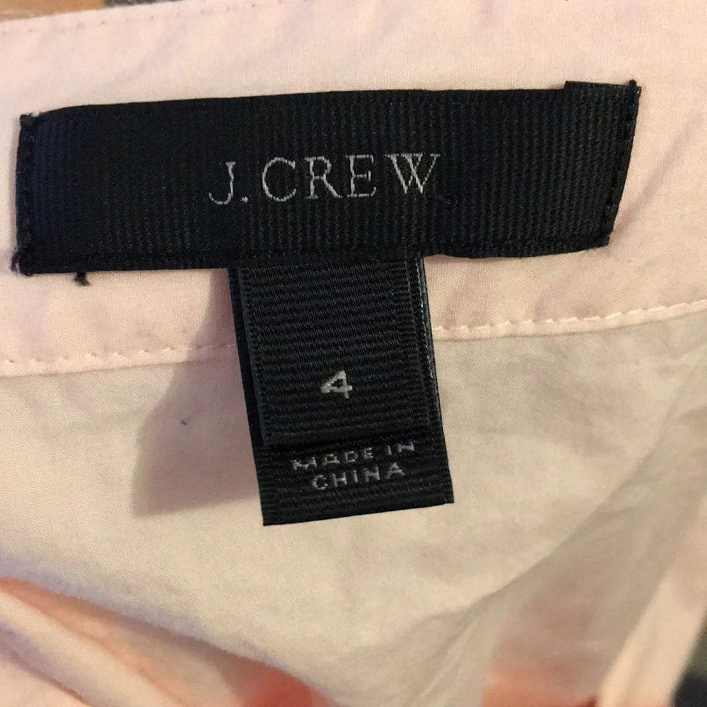 G9- pink dressy top size 4 cute J.Crew blouse small sm